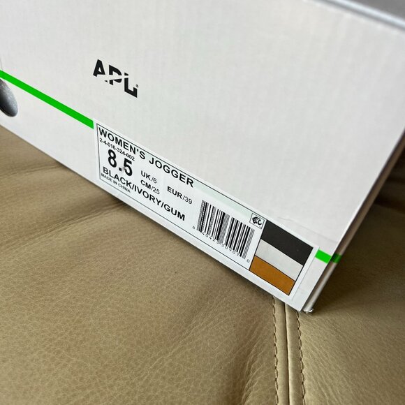 APL | Women's Jogger in Black/Ivory/Gum - Picture 6 of 6